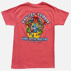 NEW HAWAIIAN RUMBLE HOME OF THE MASTERS MINI GOLF TEE MYRTLE BEACH T-SHIRT SMALL